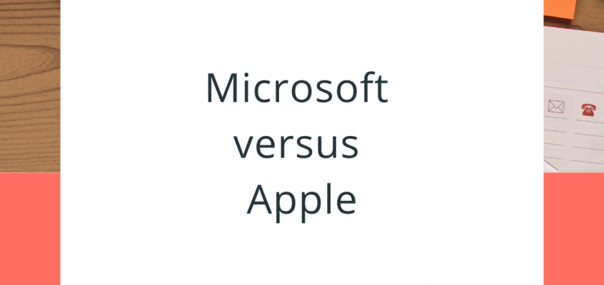 Microsoft Versus Apple